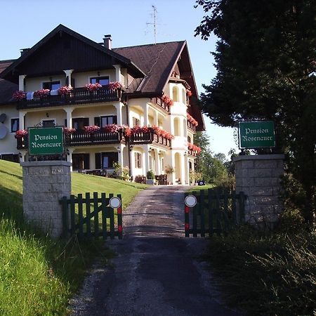 Haus Rosenauer Zimmer & Ferienwohnungen Nussdorf am Attersee Exterior photo